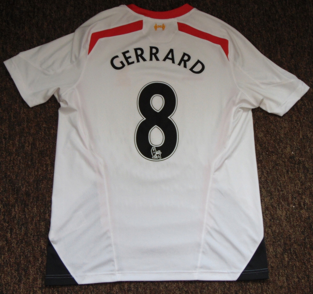 KOSZULKA WARRIOR LIVERPOOL FC GERRARD NR 8 BDB L