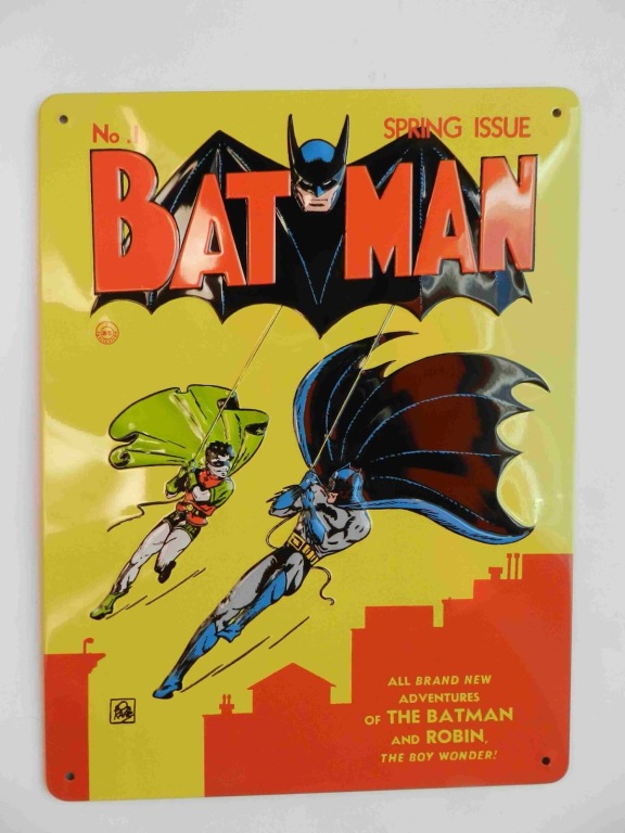 Plakietka Batman z kolekcji komiksów DC - nowa