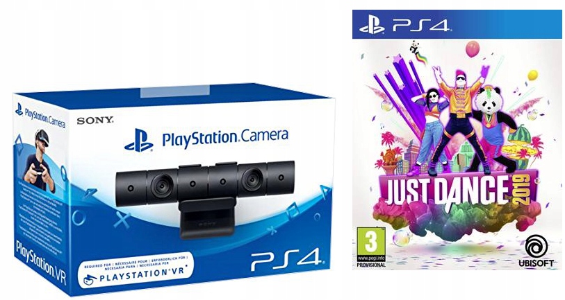 PLAYSTATION 4 CAMERA PS4 KAMERA JUST DANCE 2019 - 7675618973 - oficjalne archiwum Allegro