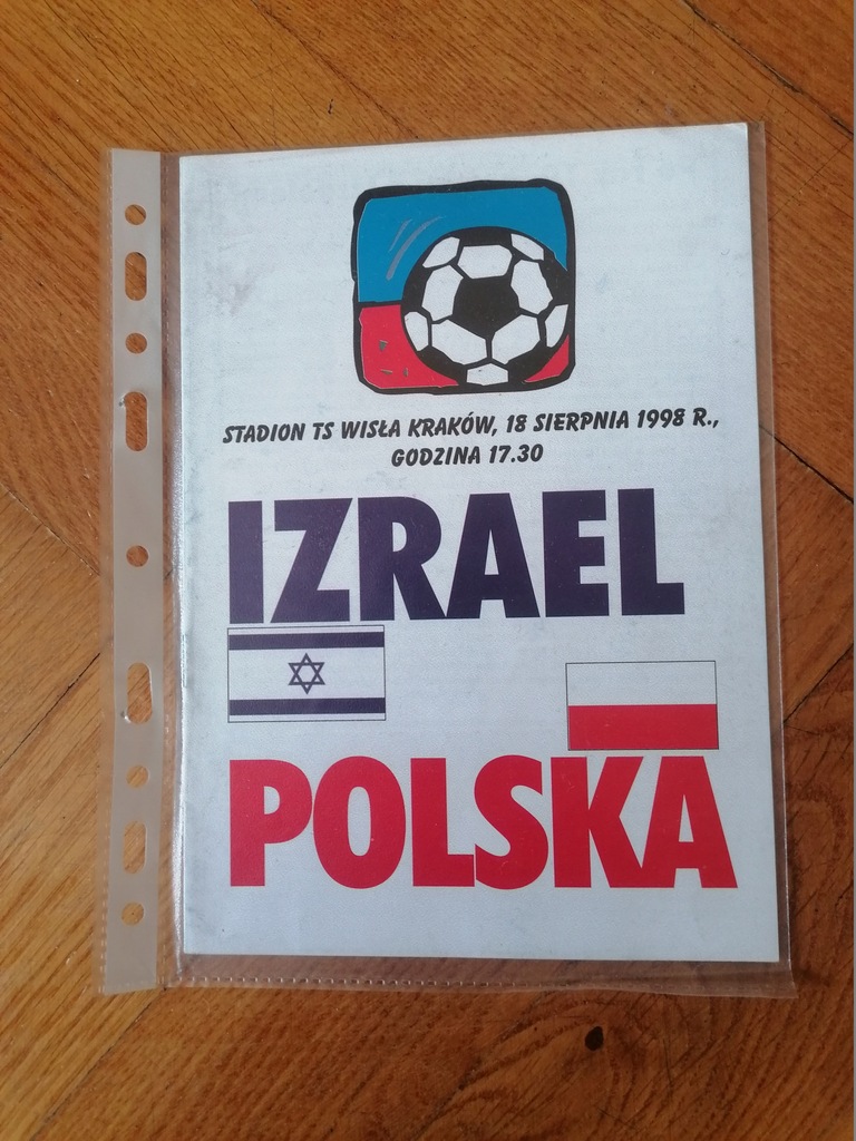 PROGRAM POLSKA-IZRAEL 18.08.1998 R