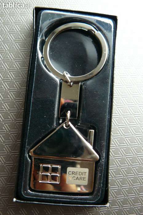 Breloczek na klucze - domek