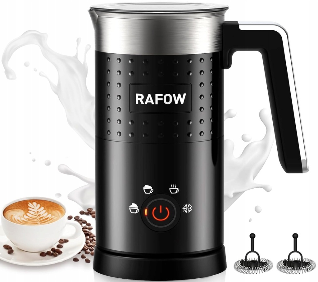 Spieniacz do mleka Elektryczny Rafow 4 w 1 300 ml