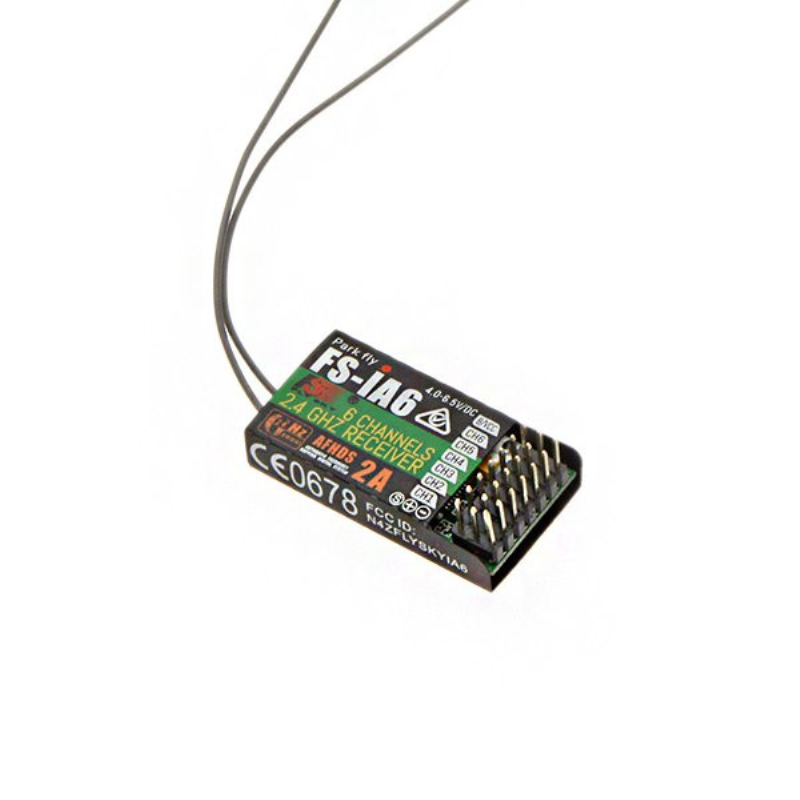 Odbiornik RC FLYSKY FS-iA6 z telemetrią 2,4GHz 6CH