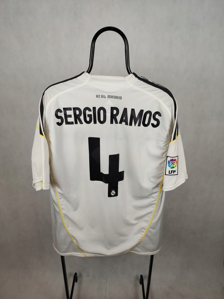 Koszulka piłkarska Real Madryt 09/10 Ramos (XL)