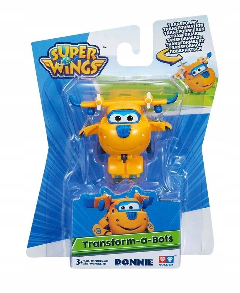 Super Wings robot transformers Donnie samolot