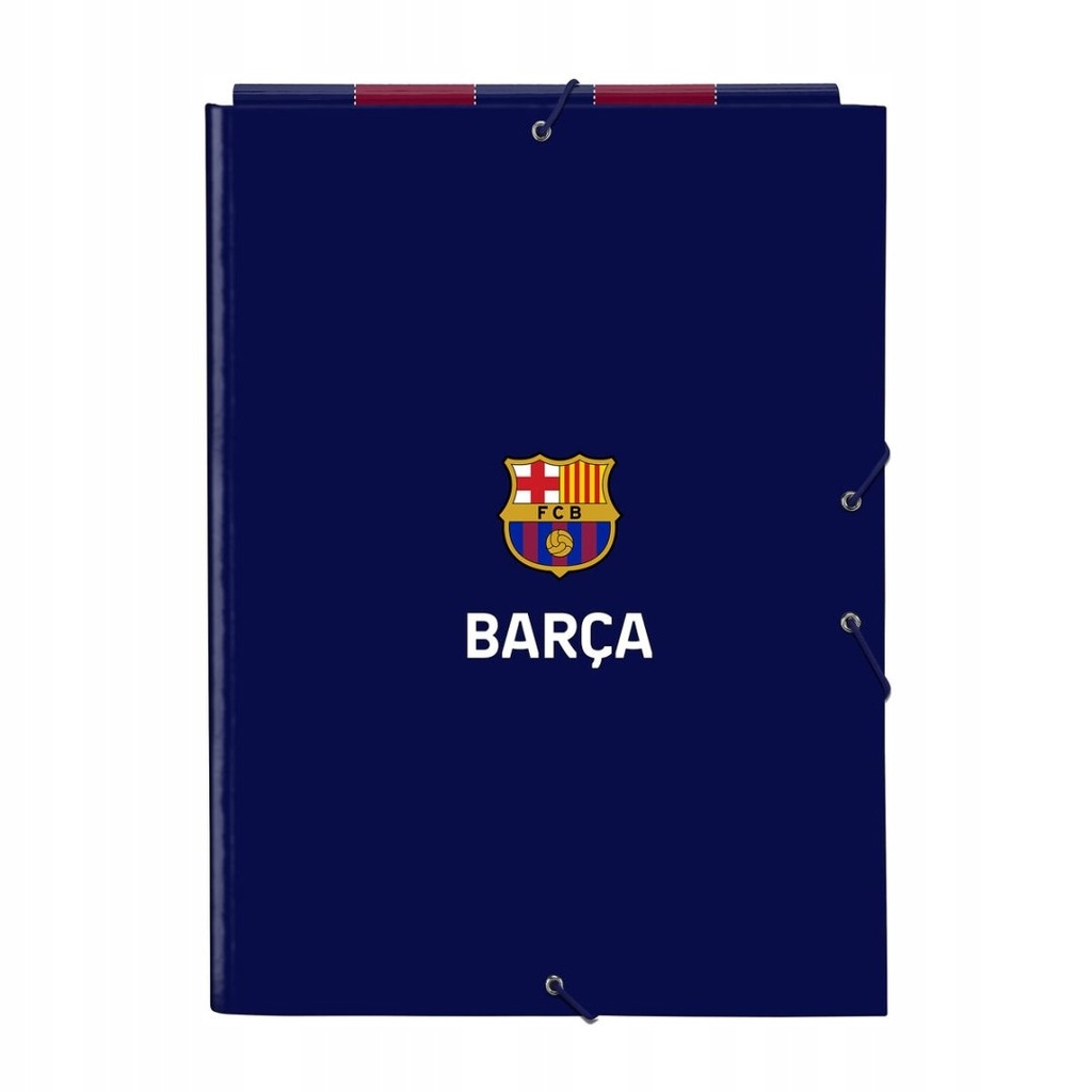 Folder F.C. Barcelona Czerwony Granatowy A4