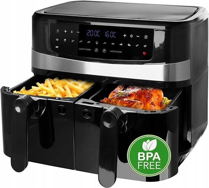 .FRYTKOWNICA AIRFRYER EMERIO DIGITAL DOUBLE