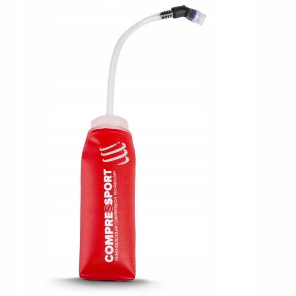 Compressport bidon do biegania ErgoFlask Red 600ml