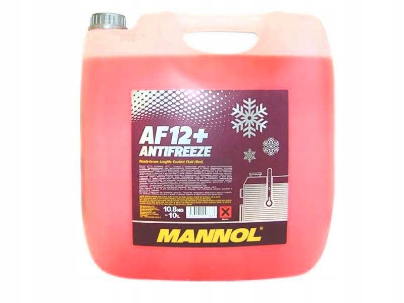 Płyn Chłodniczy Mannol 10L AF12+ KONCENTRAT różowy