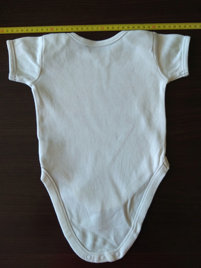 BIAŁE BODY 100% BAWEŁNA Rozmiar 6-9 m-c MOTHERCARE