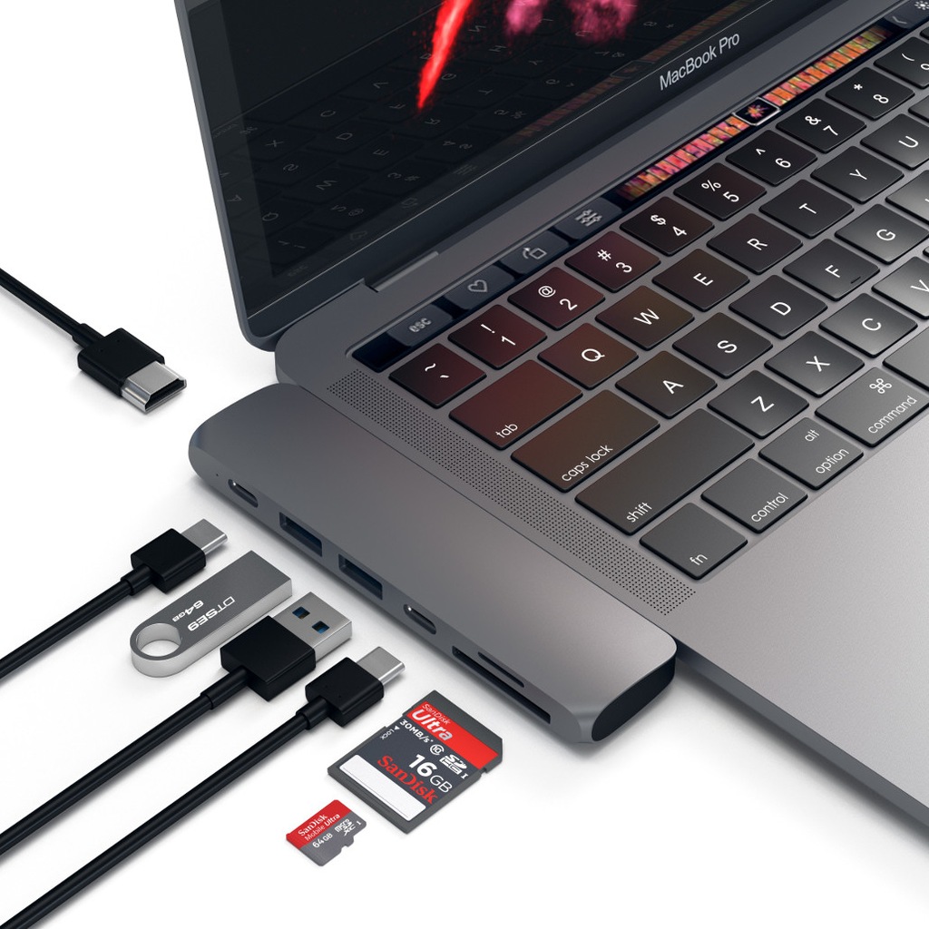 Купить SATECHI HUB USB-C PRO — USB HDMI 4K SD SPACE GREY: отзывы, фото, характеристики в интерне-магазине Aredi.ru