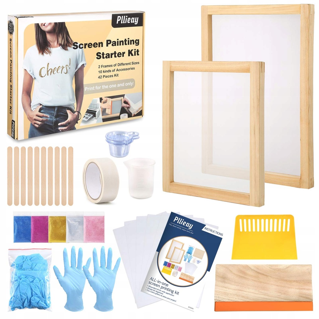 Zestaw Ramka do malowania na koszulce DIY