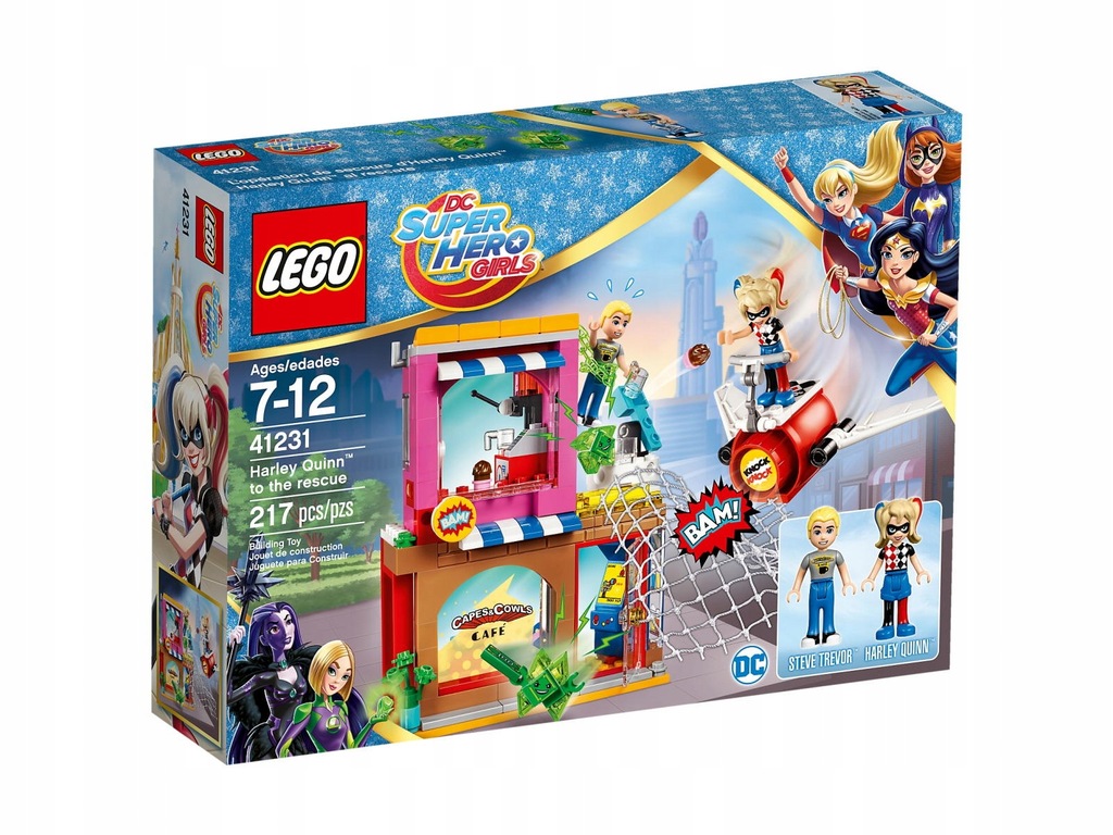 LEGO 41231 Super Heroes Harley Quinn na ratunek