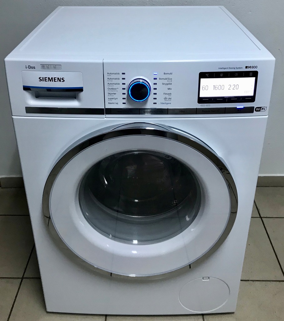 Pralka Siemens IDOS Home Connect iQ800 A+++ 9kg GW