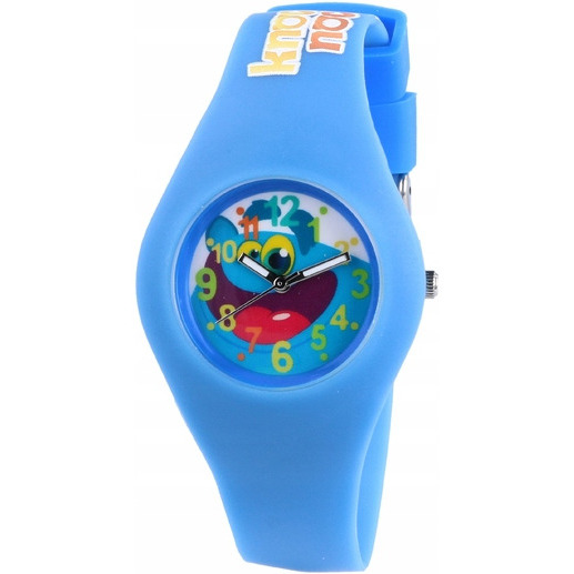 Zegarek dla dzieci KNOCK NOCKY niebieski + skarbonk