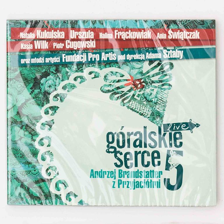 CD "Góralskie serce" Live Andrzej Brandstatter