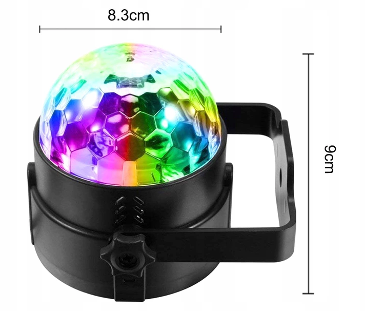 Купить DISCO ball RGB LED проектор + ПУЛЬТ S: отзывы, фото, характеристики в интерне-магазине Aredi.ru