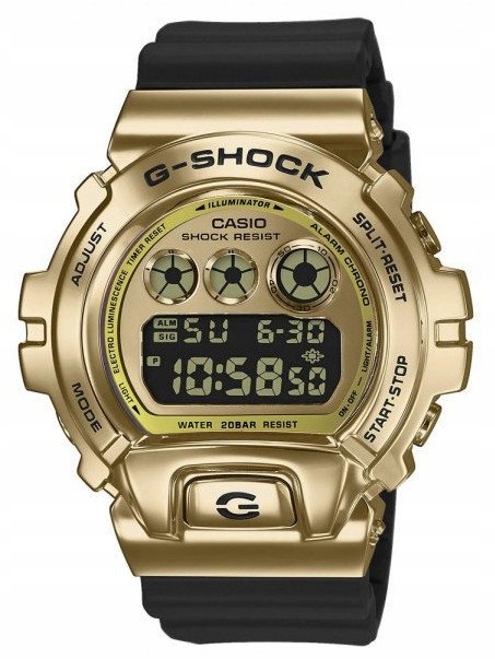 ELEGANCKI ZEGAREK MĘSKI CASIO G-SHOCK G-STEEL GM-6