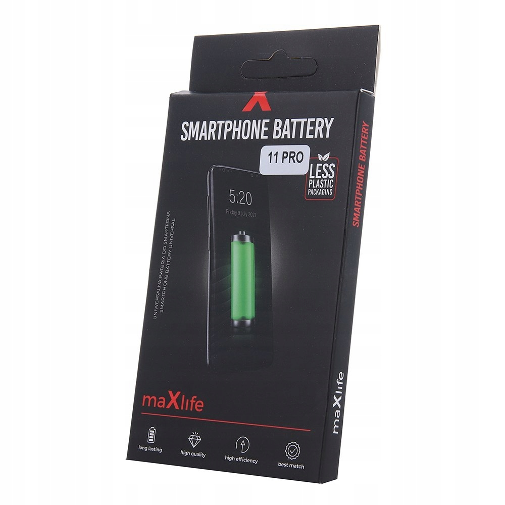 Bateria Maxlife do iPhone 11 Pro 3046mAh