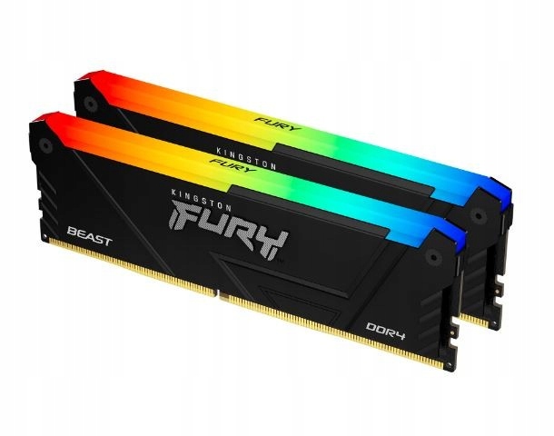 Pamięć do PC DDR4 Fury Beast RGB 32GB(2*16GB)