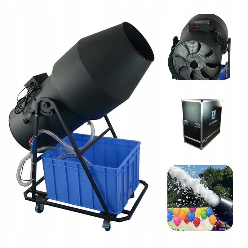 Wyrzutnia piany Armata do piany 3000W wytwornica piany + case Firefog