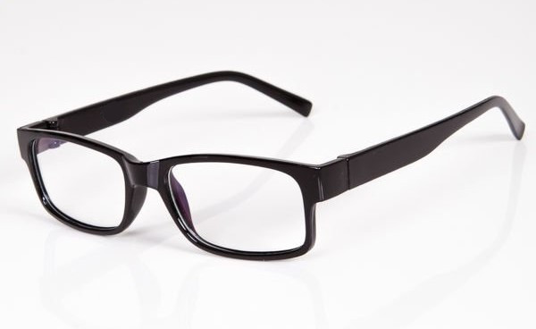 RESERVED okulary zerówki czarne oprawki nerdy