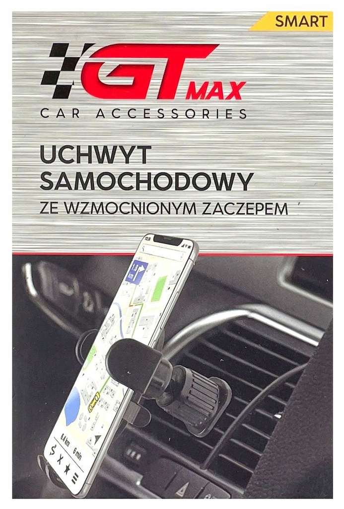 GTmax GX-K2 Uchwyt samochodowy na telefon ze wzmocnionym zaczepem