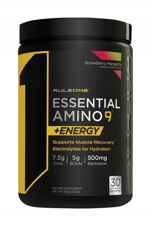 Rule One Essential Amino 9 Energy Strawberry Margarita 345g