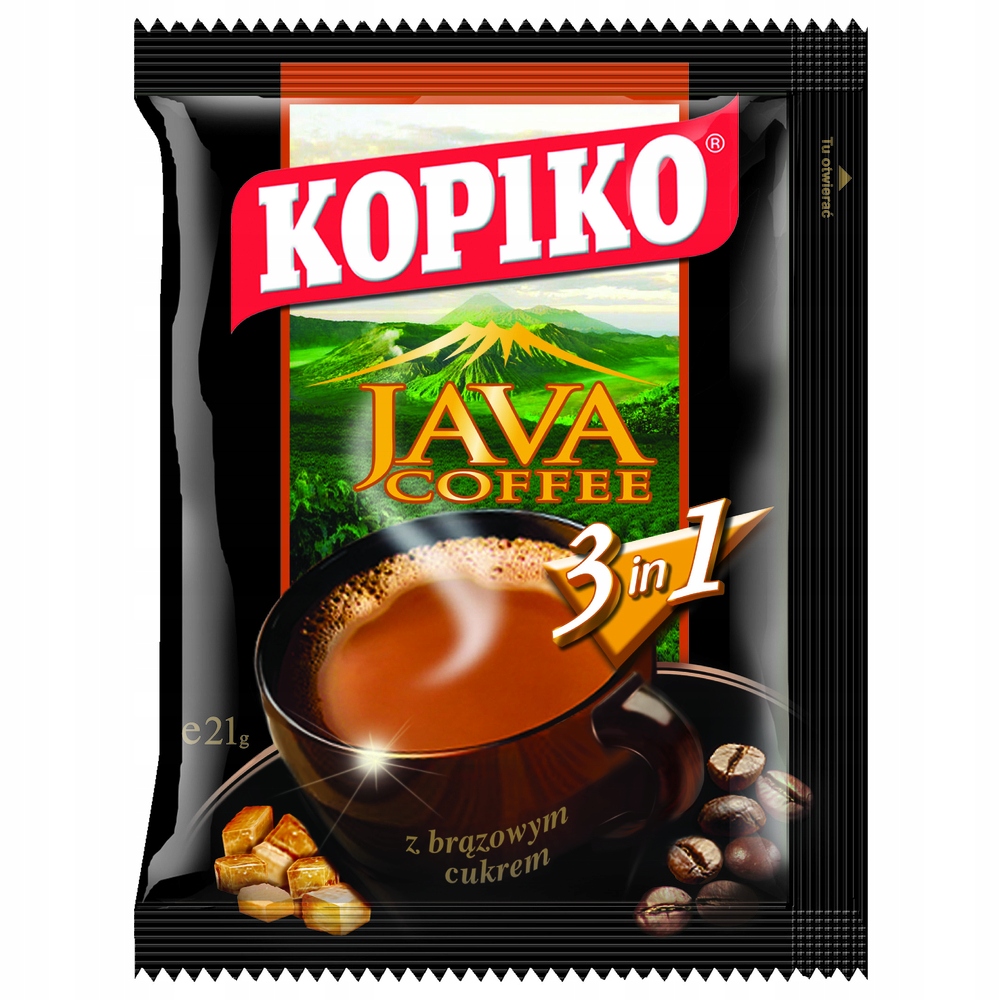Kawa Kopiko Java Cofee 3w1 saszetka 21g
