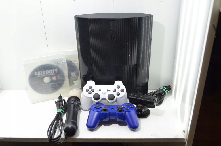 KONSOLA PS 3 SUPERSLIM 500GB PADY GRY MOVE