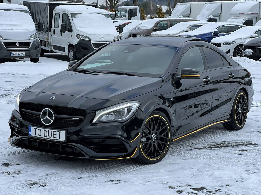 Mercedes CLA 45 AMG Yellow Night Edition Salon PL 13230516971
