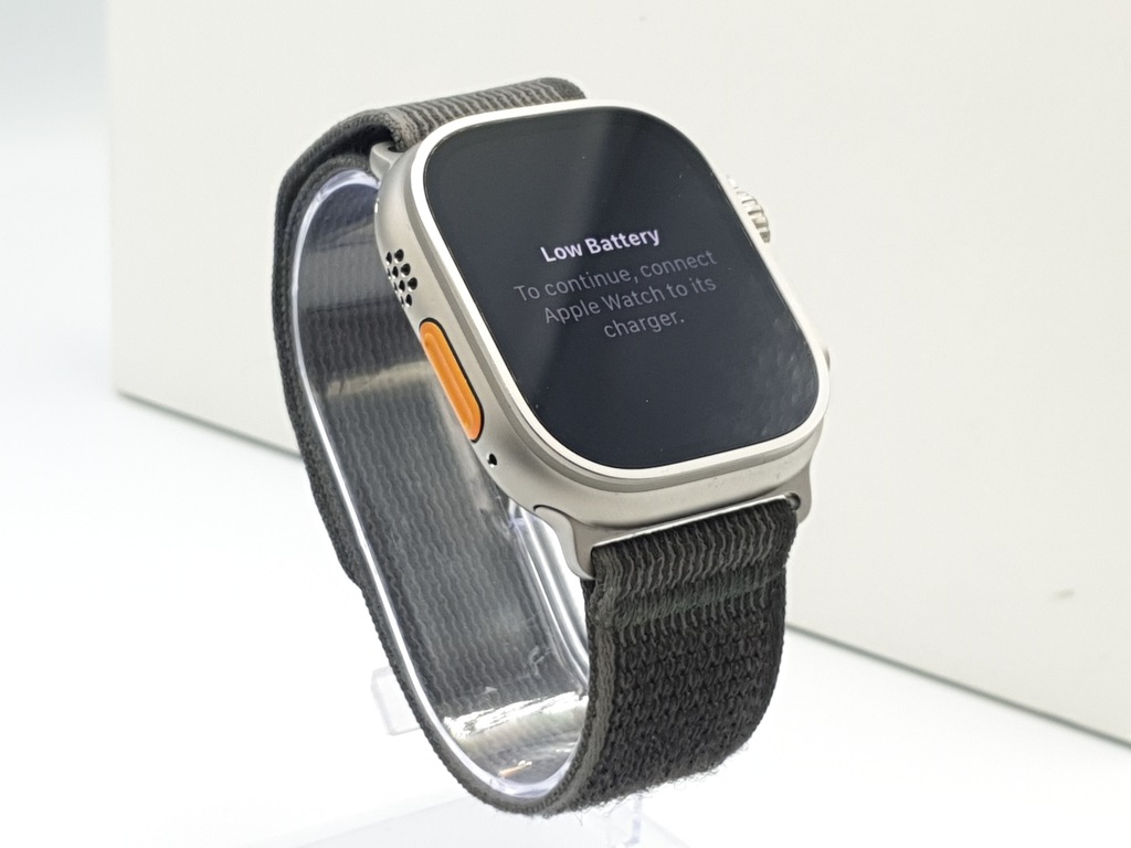 Smartwatch Apple Watch Ultra 49mm M/L Titanium szary / czarny BOX, GW