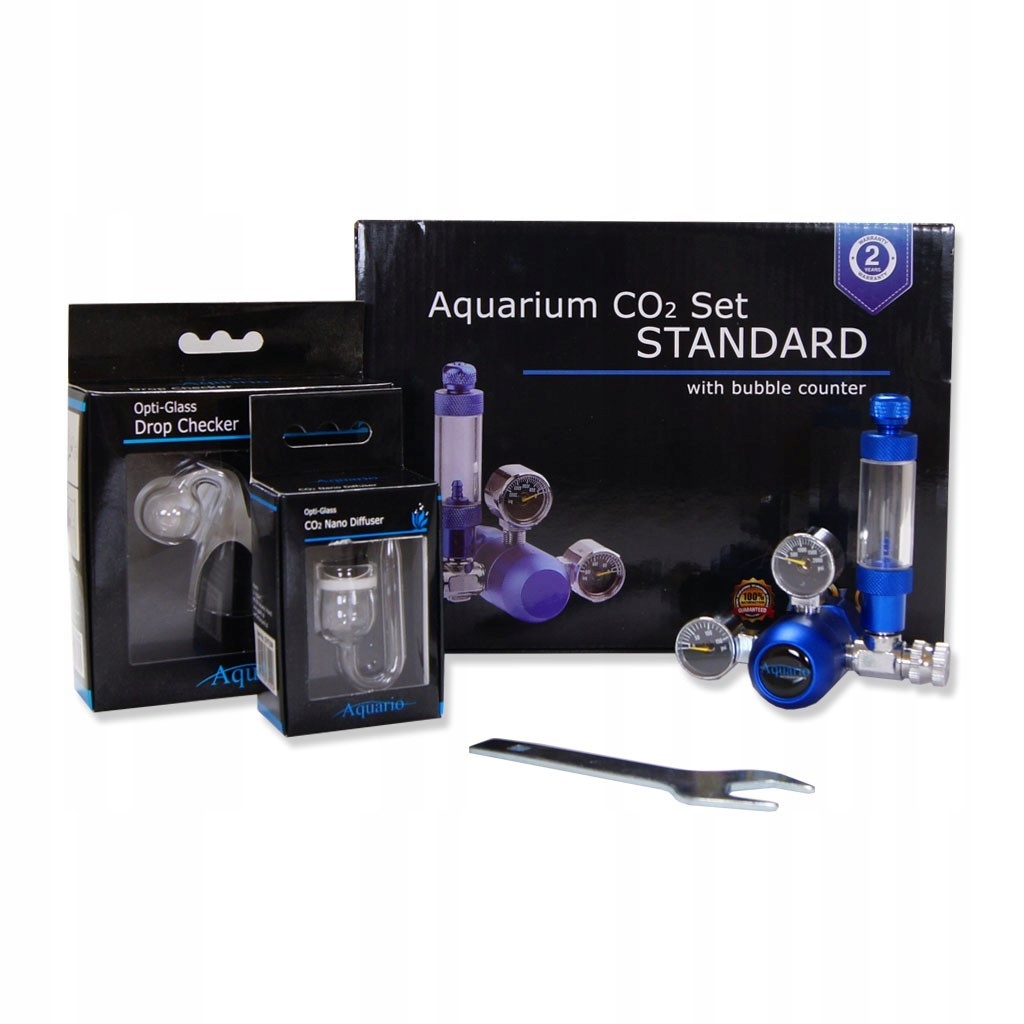 Zestaw CO2 Aquario BLUE Standard (bez butli)
