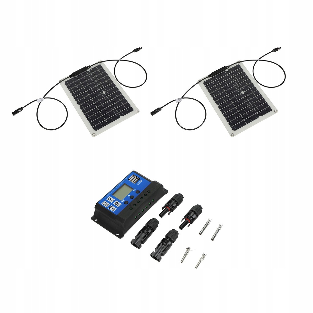 Panel słoneczny z regulatorem 15W 50A 13248212303 oficjalne archiwum Allegro