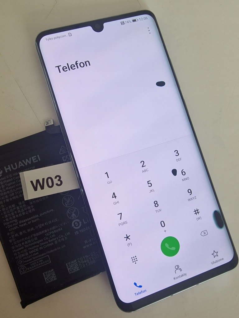 ORYGINALNY WYŚWIETLACZ HUAWEI P30 PRO VOG-L29 opal - 13451356187 ...