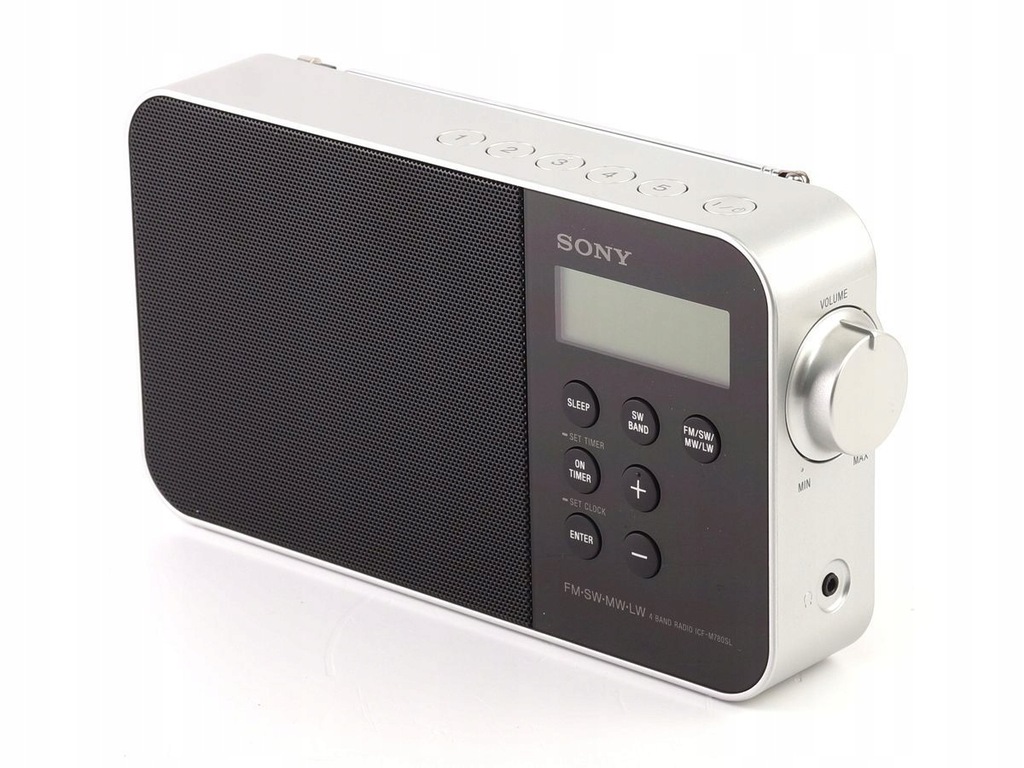 Radio Sony ICFM780SL FM/SW/MW/LW LED Czarne 7787646322 oficjalne