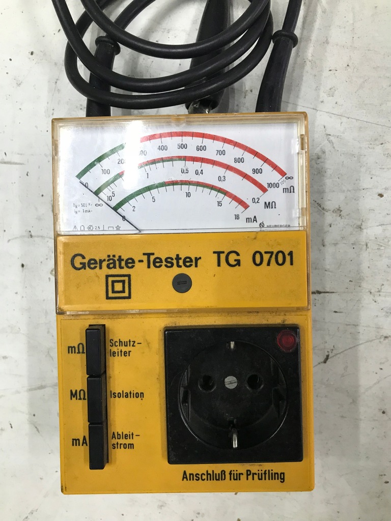 Tester urządzeń Gerate Tester TG 0701