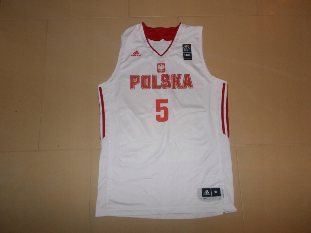 Koszulka Adidas POLSKA 5 Fiba 2016 AA2368 XL