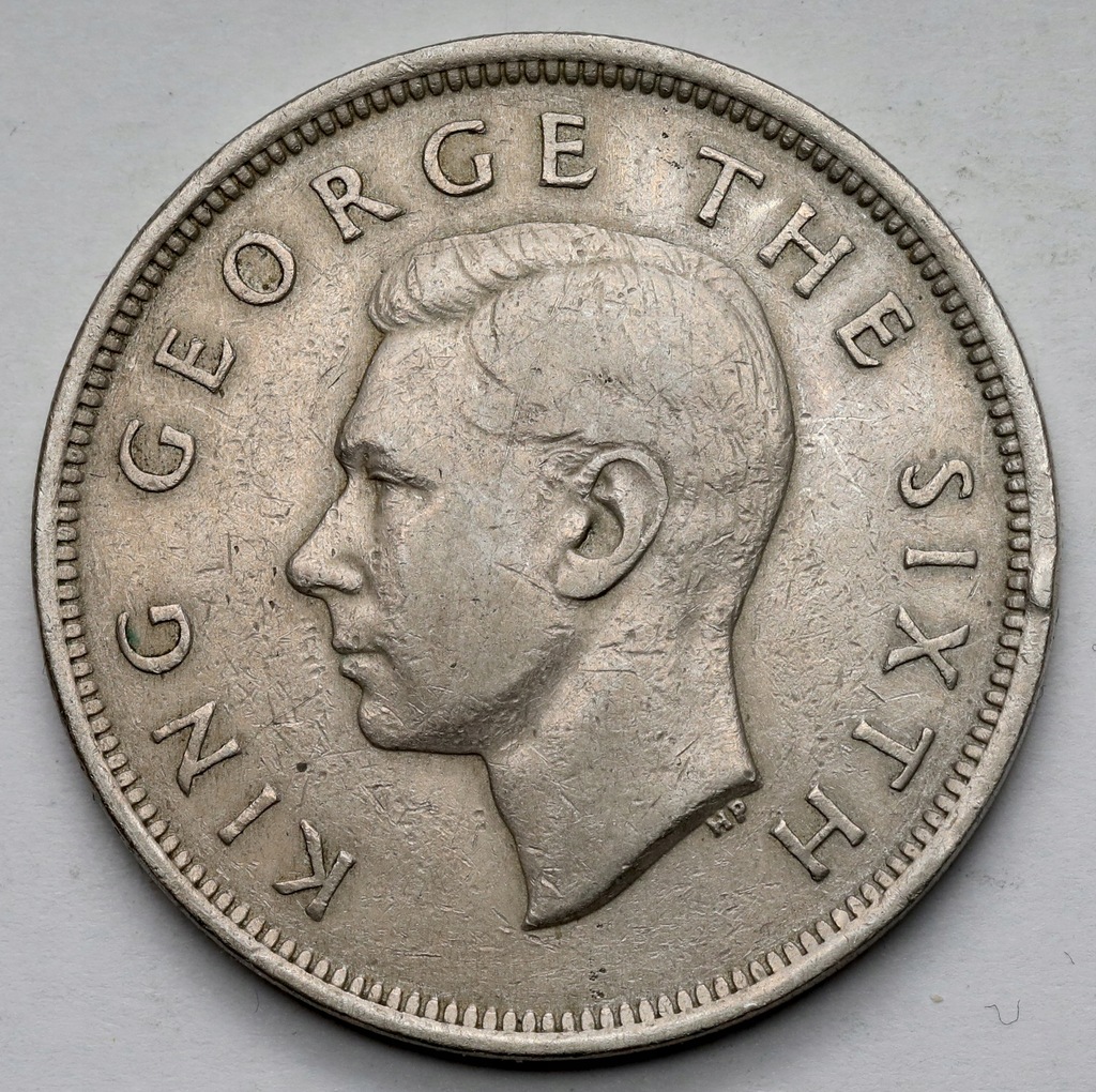 1795. Nowa Zelandia, 1/2 korony 1950