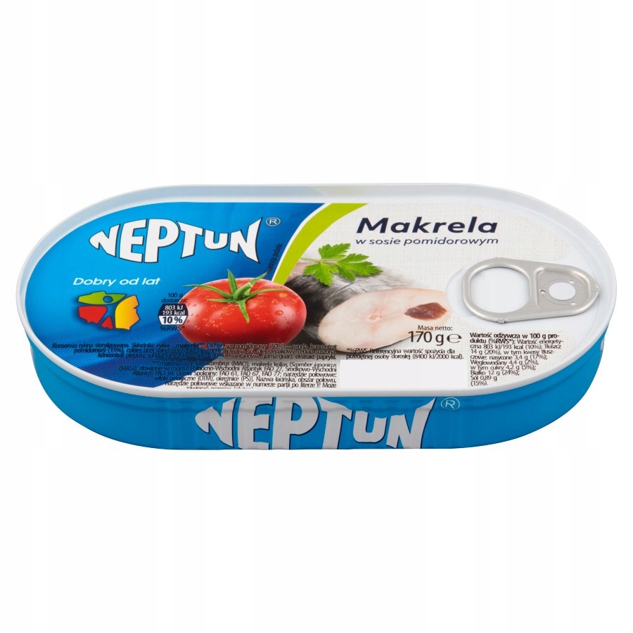 NEP.MAKRELA W SOS.POMIDOR.170G