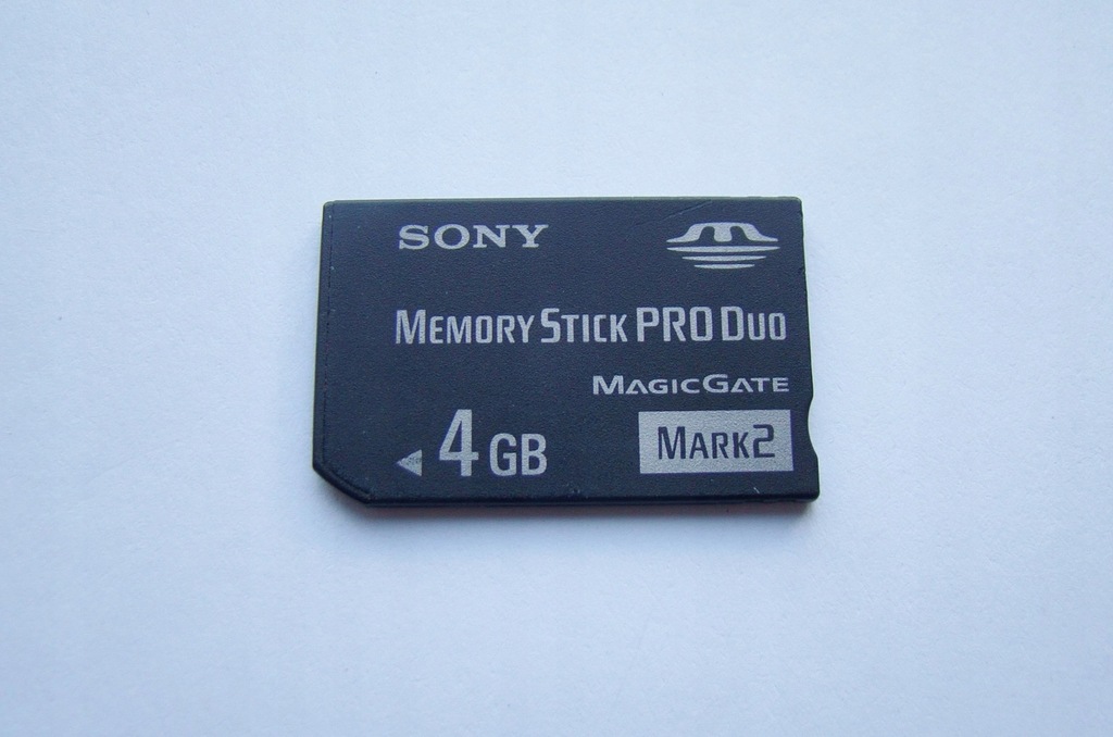 Karta pamięci SONY MEMORY STICK PRO DUO MARK2 4 GB