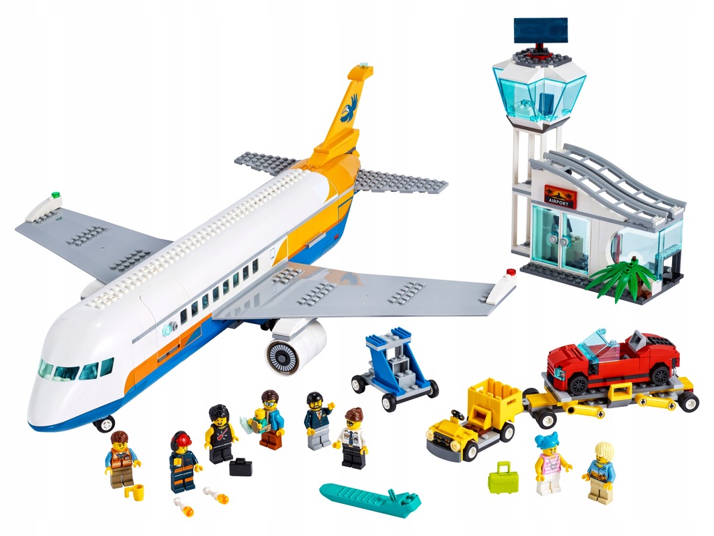 Купить Пассажирский самолет LEGO CITY 60262: отзывы, фото, характеристики в интерне-магазине Aredi.ru