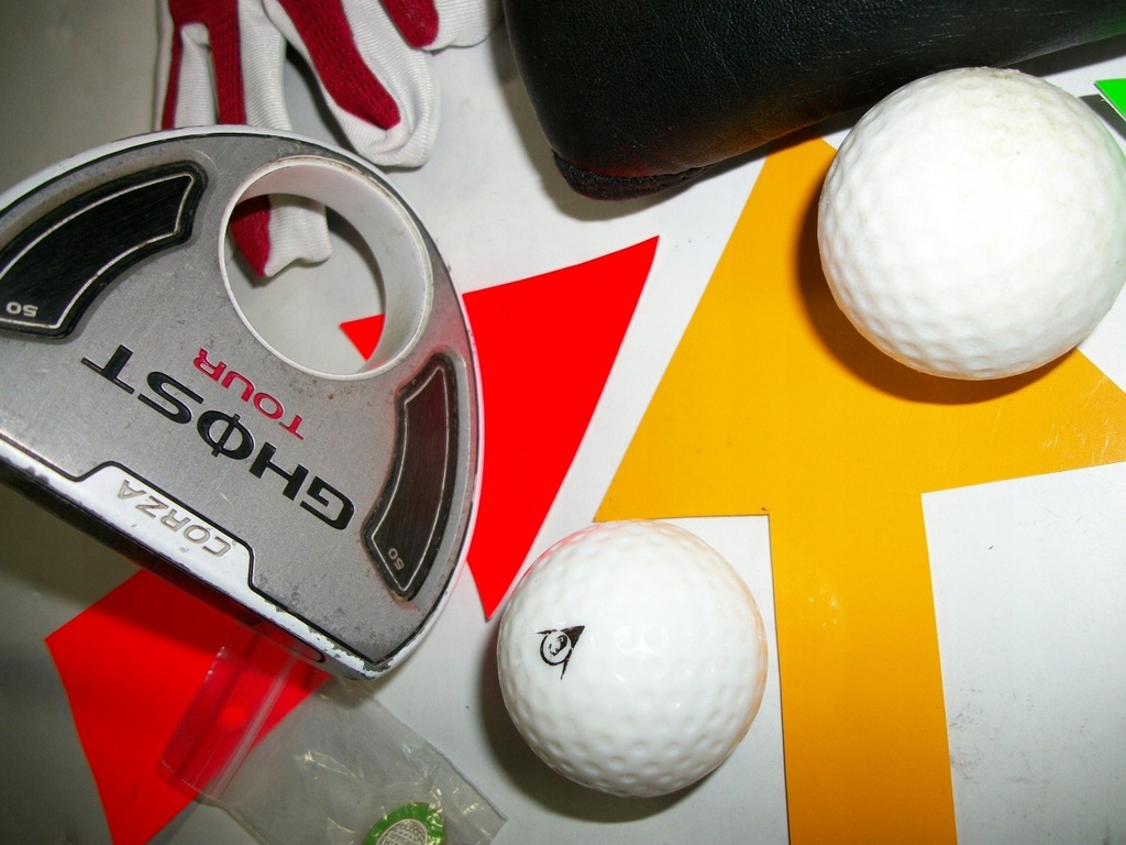 TAYLORMADE PUTTER + PIŁKI ZYGZAK I WYBUCHOWA