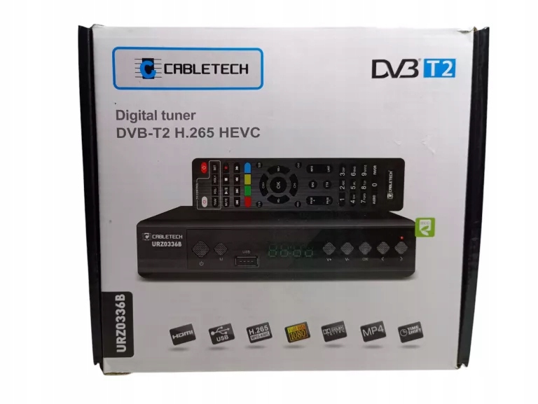 DEKODER CABLETECH DVB-T2 H.265 HEVC
