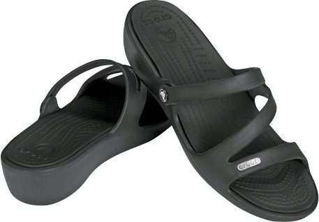 CROCS PATRICIA SANDAL WEDGE DAMSKIE KLAPKI R.39-40