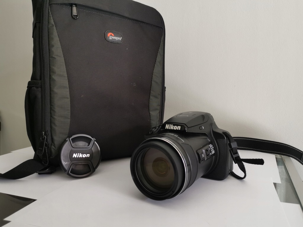 Aparat Nikon P900 + Plecak Lowepro Format BP150 !