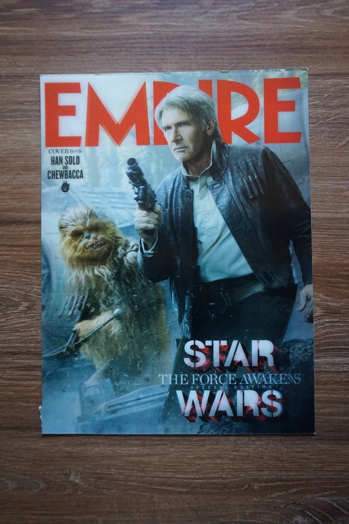 Okładki 3D z EMPIRE Star Wars- Han Solo