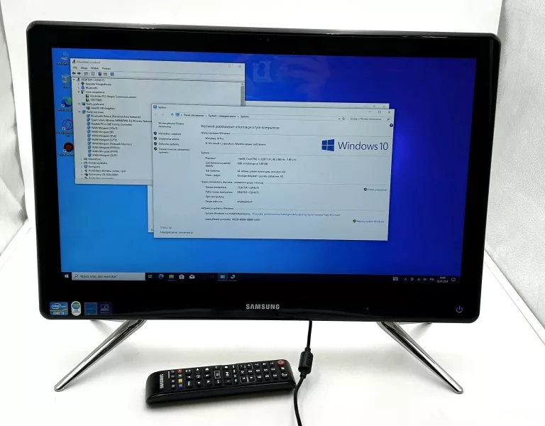 KOMPUTER ALL-IN-ONE SAMSUNG DP500A2D I3 6GB 1TB WIN10P + PILOT