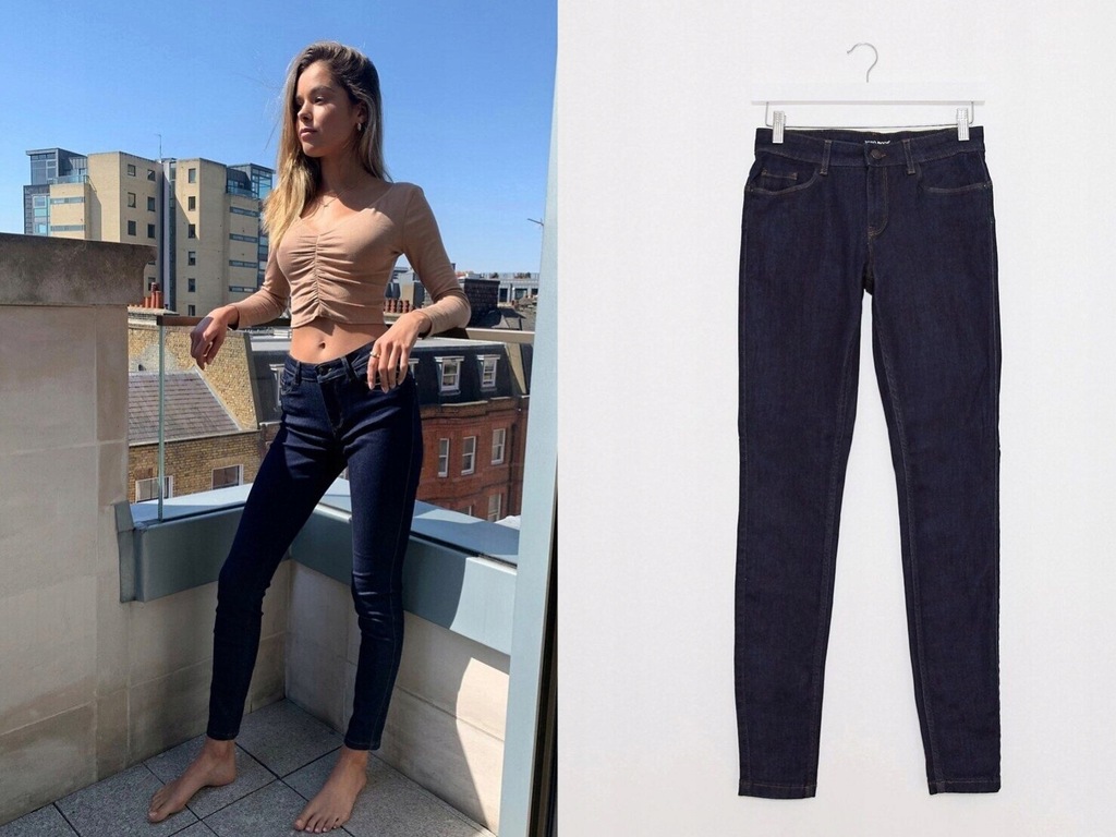 Vero Moda modelujące jeansy o obcisłym kroju M