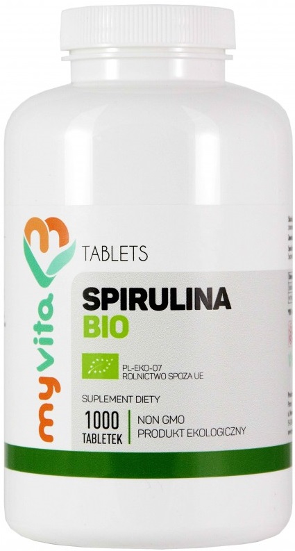 Spirulina MyVita tabletki 1000 szt. 550 g